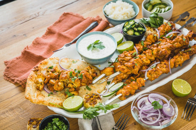 Napoleon Rotisserie Shish-Kebab Skewer Set with 6 removable skewers for perfect grilling – DDR BBQ Supply