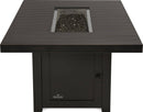 Napoleon St. Tropez Rectangle Fire Pit Table at DDR BBQ Supply unlit without fire