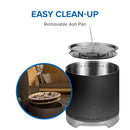 Napoleon Timberwolf Smokeless Portable Fire Pit 18 inch stainless steel at DDR BBQ Supply easy to clean easy to clean