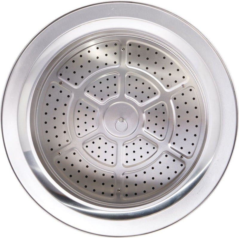 Napoleon Timberwolf Smokeless Portable Fire Pit 18 inch stainless steel at DDR BBQ Supply bottom
