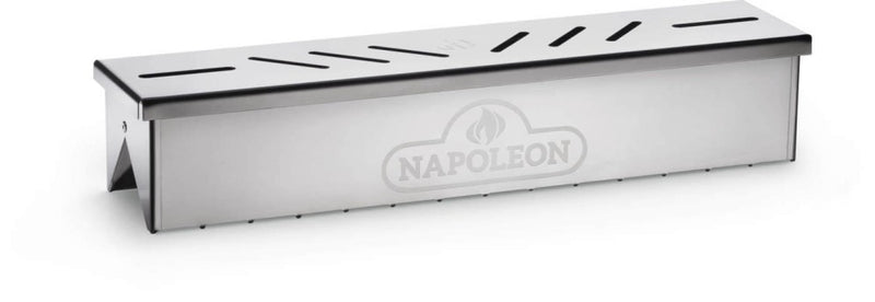 Napoleon stainless steel smoker box for gas grills adds wood smoke DDR BBQ Supply