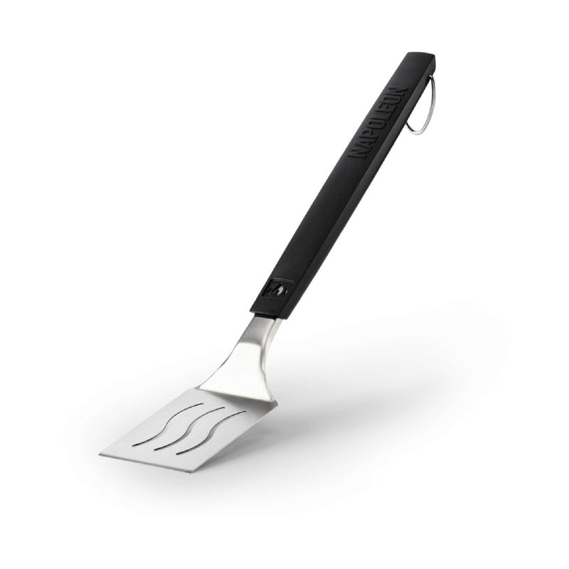 Napoleon stainless steel spatula grill accessory with beveled edge and hanging loop DDR BBQ Supply