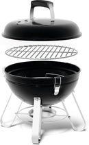 Napoleon Legend 14-Inch Portable Charcoal Kettle Grill at DDR BBQ Supply. Picture of parts of grill. 