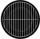 Napoleon Legend 14-Inch Portable Charcoal Kettle Grill at DDR BBQ Supply. Picture of cooking area. 