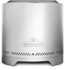 Napoleon Timberwolf Smokeless Portable Fire Pit 18 inch stainless steel at DDR BBQ Supply