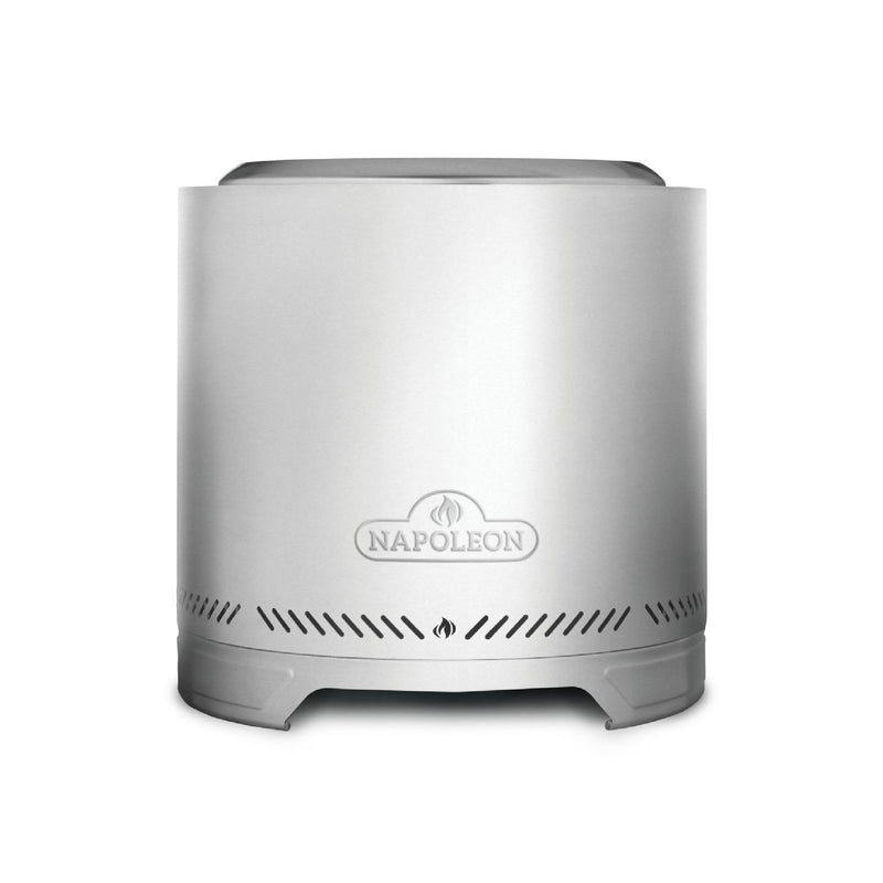 Napoleon Timberwolf Smokeless Portable Fire Pit 18 inch stainless steel at DDR BBQ Supply