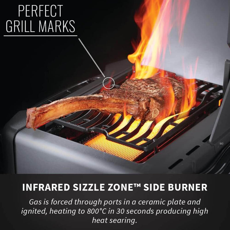 Napoleon Prestige® 500 RSIB Propane with Infrared Side and Rear Burners - P500RSIBPSS-3 Napoleon/Crawford Dimensions