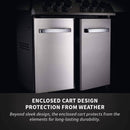 Napoleon Prestige® 500 RSIB Propane with Infrared Side and Rear Burners - P500RSIBPSS-3 Napoleon/Crawford Dimensions