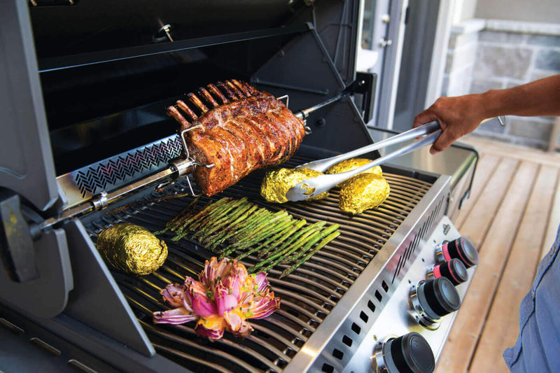 Napoleon Prestige® 500 RSIB Propane with Infrared Side and Rear Burners - P500RSIBPSS-3 Napoleon/Crawford Dimensions