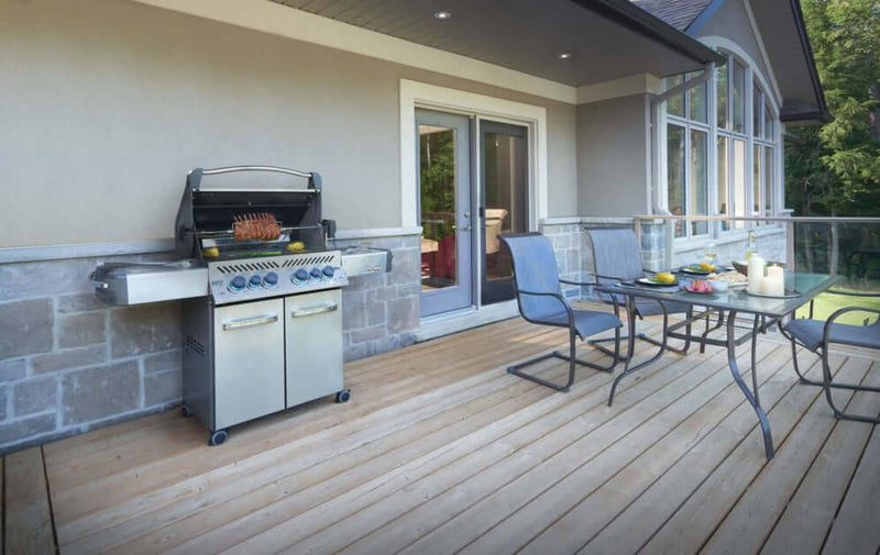 Napoleon Prestige® 500 RSIB Propane with Infrared Side and Rear Burners - P500RSIBPSS-3 Napoleon/Crawford Dimensions