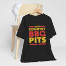 Old Country BBQ Pits Retro T-Shirt with soft cotton fabric and vintage BBQ style