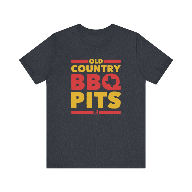 Old Country BBQ Pits Retro T-Shirt with soft cotton fabric and vintage BBQ style
