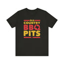 Old Country BBQ Pits Retro T-Shirt with soft cotton fabric and vintage BBQ style