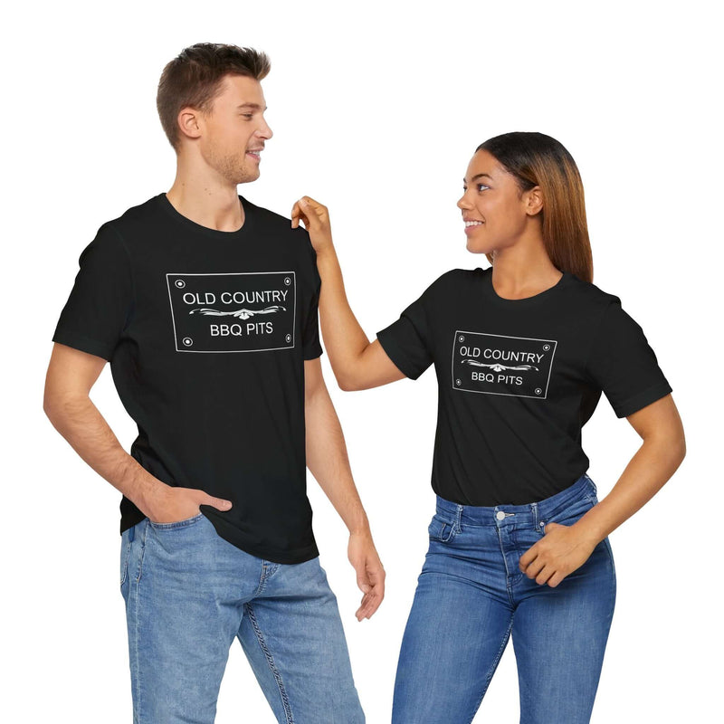 Old Country BBQ Pits Vintage Logo T-Shirt for backyard cooks and pitmasters