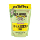 Old School Brand Cornbread Mix gluten free stone-ground white cornmeal at DDR BBQ Supply