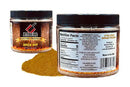 jar of open pit pork injection from Butcher BBQ showing front and back label