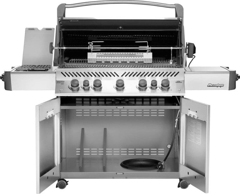 Napoleon Prestige 665 RSIB Natural Gas Grill with Infrared Side and Rear Burners - P665RSIBNSS Napoleon/Crawford