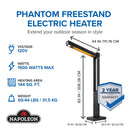 Phantom Freestanding Outdoor Electric Infrared Heater at DDR BBQ Supply specs