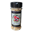 DDR BBQ Supply Crawdad's Classics steak and burger gourmet seasoning in a clear plastic shaker bottle