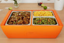 Dubler HEAT Flameless Chafer and Cooler™ | Orange Burst | DDR BBQ Supply