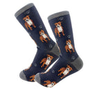 Pit Bull dog socks with playful design perfect gift for Pit Bull lovers from DDR BBQ Supply