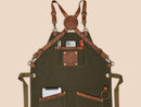 Apron for Men and Women with Leather Straps | DDR BBQ Supply