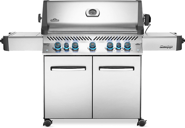 Napoleon Prestige 665 RSIB Propane Gas Grill with Infrared Side and Rear Burners - P665RSIBPSS Napoleon/Crawford