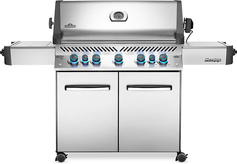 Napoleon Prestige 665 RSIB Propane Gas Grill with Infrared Side and Rear Burners - P665RSIBPSS Napoleon/Crawford