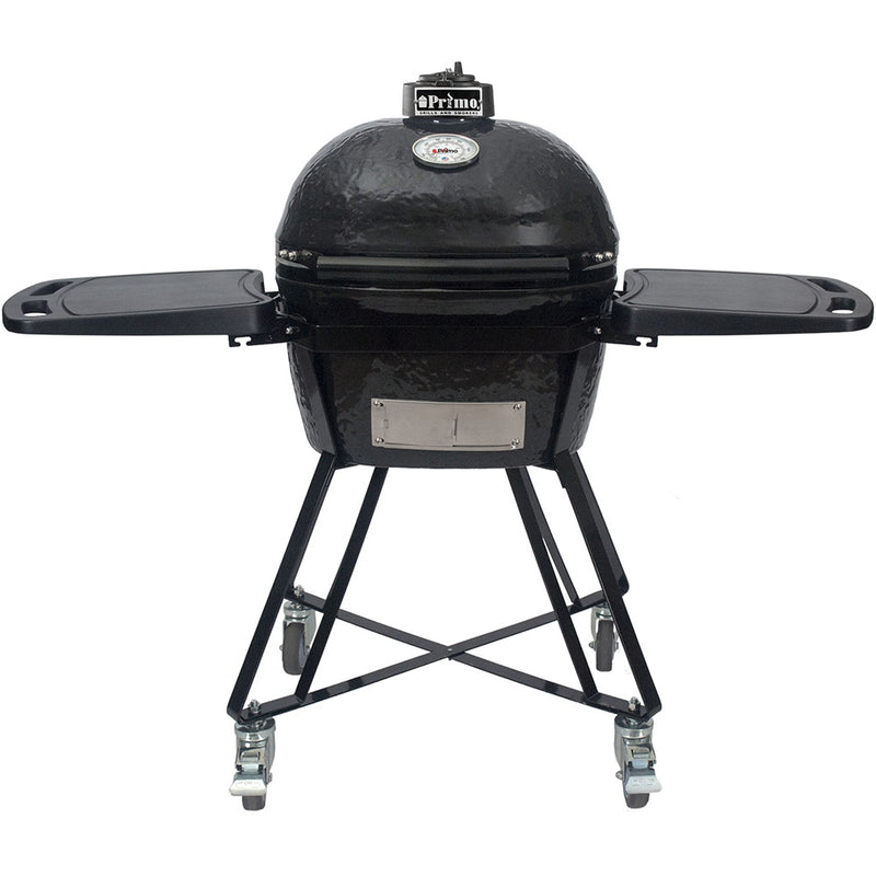 Primo All-In-One Oval JR 200 Charcoal Ceramic Kamado Grill