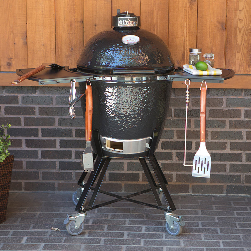 Primo All-In-One Large Round Charcoal Ceramic Kamado Grill