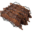 The Primo Grills Deluxe 5-Slot Rib Rack (PG00342) holds up to five racks of ribs upright, allowing you to perfectly smoke and serve ribs on your Oval XL, LG, JR, or Large Round grill.