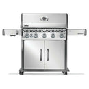 Rogue PRO 625 SIB stainless steel propane grill with infrared side burner at DDR BBQ Supply