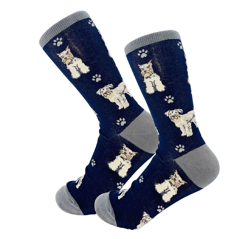 Schnauzer Dog Socks E & S Pets/Faire