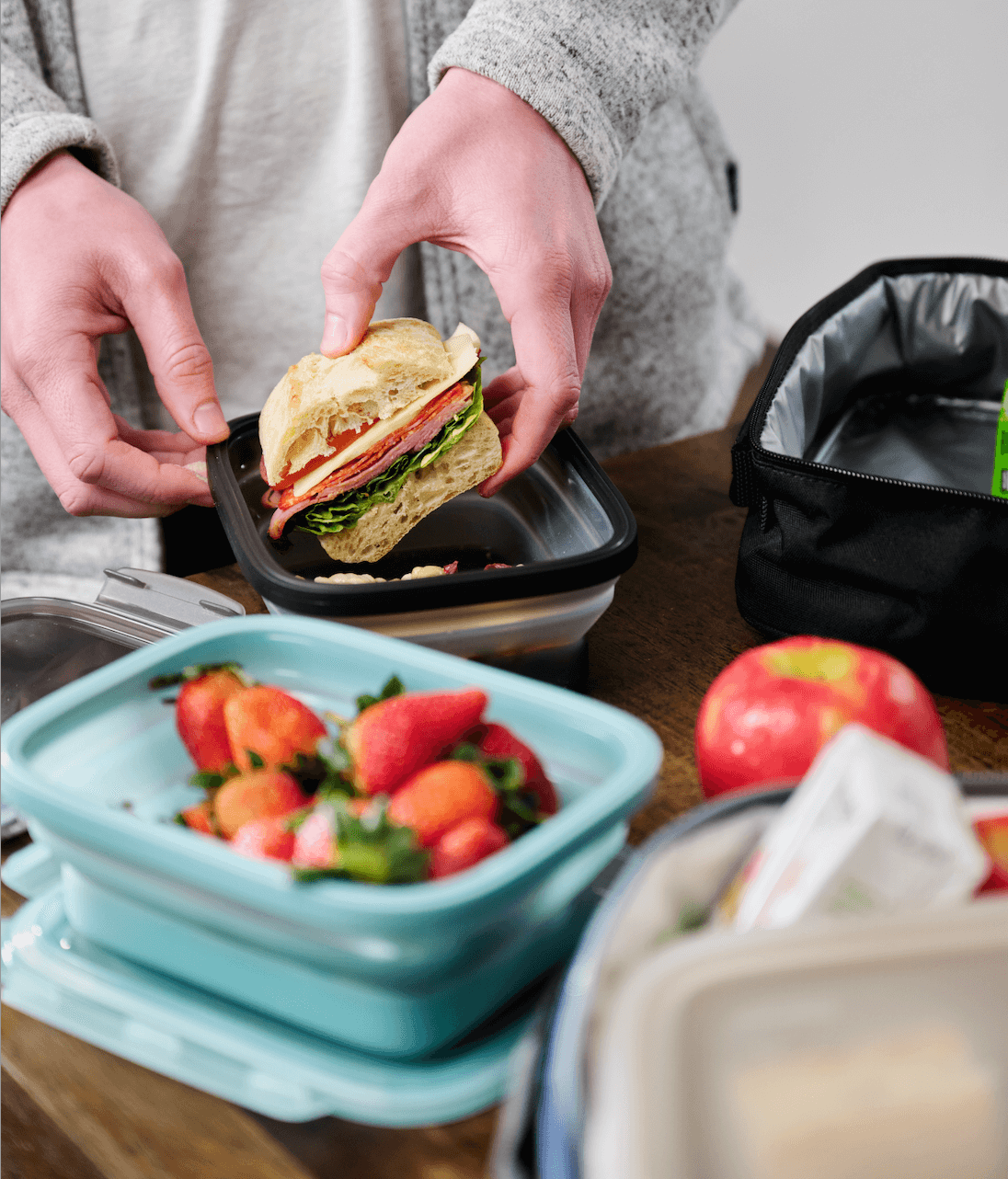 EZスーパーボックスフライ20 Drip Ez Secondz Collapsible Food Storage 3 Piece Starter Set