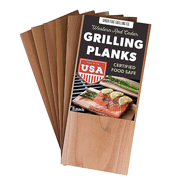 Cedar Planks Set of 6 - 5x11" Amazon