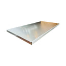 Rectangular stainless steel Pimp My Grill® Stainless Steel Shelf Extension / Sleeve for Green Mountain Grills Jim Bowie / Peak.