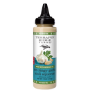 Terrapin Ridge Farms Avo Zingy Garlic Aioli features a creamy avocado oil blend. The label displays garlic, parsley, and avocado images, and the bottle comes with a black squeeze cap.