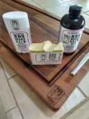 Shop BBQ Board Balm Complete Care Package wax oil soap and cloth from DDR BBQ Supply