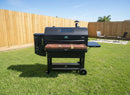 Shop BBQ Boards GMG Peak Prime 2.0 front board with juice groove and stainless hardware at DDR BBQ Supply
