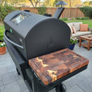 Shop BBQ Boards GMG Peak Prime 2.0 side board with juice groove and stainless hardware at DDR BBQ Supply