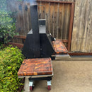 Shop BBQ Boards Lone Star Grillz 20 x 42 Front and Side Board Set grill cutting board system for pellet smoker