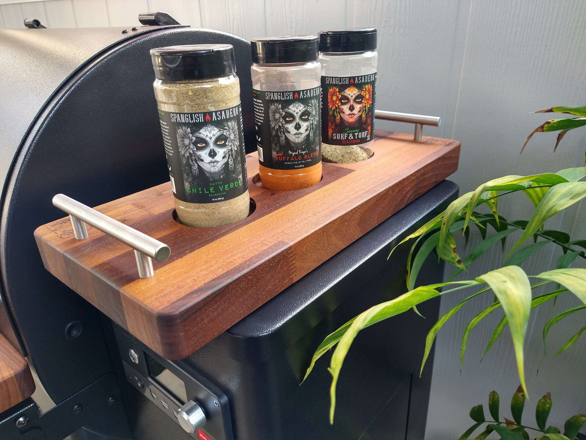 Organize Your BBQ Rubs with a Dedicated Rack