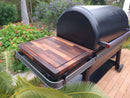 Shop BBQ Boards Traeger Ironwood side board with juice groove and stainless hardware for pellet grill prep space