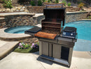 Shop BBQ Boards Traeger Timberline Front Board from DDR BBQ Supply
