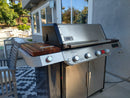 Shop BBQ Boards Weber Genesis Side Boards matching pair large grill cutting boards for Genesis 300 and 400 series grills