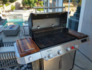 Shop BBQ Boards Weber Genesis Side Boards matching pair large grill cutting boards for Genesis 300 and 400 series grills