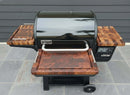 Shop BBQ Boards Weber Searwood 600 Deluxe Set three piece grill cutting board system for pellet grill prep