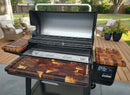 Shop BBQ Boards Weber Searwood XL 600 Deluxe Set three piece grill cutting board system for pellet grill