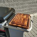 Shop BBQ Boards Weber Slate Side Board lock in grill cutting board for Weber Works XL Drop In shelf system
