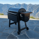 Shop BBQ Boards Weber Smoque and Smoque XL Pellet Bin Board magnetic grill cutting board for pellet smoker prep space